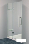 FEN0651PL PURA Дверцята душовI в нIшу лIвI, 1000х1950 мм, скло &quot;груша&quot; (шиншила)