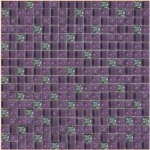 569 Мозаїка мікс фіолетовий рельєфний- рельєфна платина