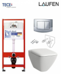 Комплект інсталяції TECEbase kit з  підвісним унітазом Laufen Palace