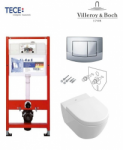 Комплект інсталяції TECEbase kit з  підвісним унітазом V&amp;amp;B Subway 2.0