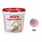 Затирка mira supercolour №190/1,2кг (рожева)