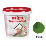 Затирка mira supercolour №1650/1,2кг (зелена)