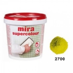 Затирка mira supercolour №2700/1,2кг (жовта)