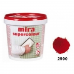 Затирка mira supercolour №2900/1,2кг (червона)