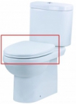 3013146/3013133 SMART/SHEFFIELD Кришка д/компакту 3010146, soft-close, з пластик. кріпл