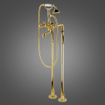 AC004201G Charlestone Змiшувач з пiдлоги, золото