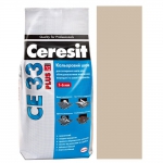 Затирка CE-33 Plus 123 беж   2кг