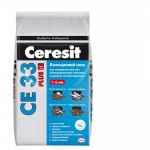 Затирка CE-33 Plus 100 білий   5кг