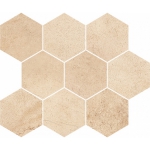SAHARA DESERT MOSAIC HEXAGON