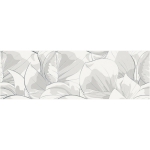 FLOWER CEMENTO WHITE INSERTO