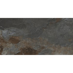 SLATE BLACK RECT. 60X120 