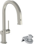 76803800 HG Aqittura M91 Змішувач д/кухні FilterSystem 210 1 jet, Stainless Steel Finish 
