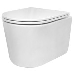 320150 STYLE Унітаз підвісний безобідковий з кришкою soft close, Vortex Flush 