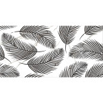 Nero E Bianco Leaf Чорний NBС161 